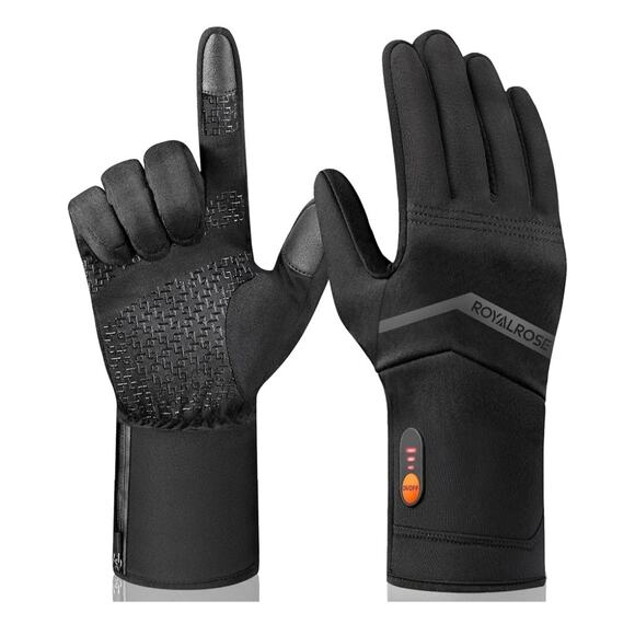 Heated Gloves L Waterproof Rechargeable Winter Touchscreen - Picture 1 of 8